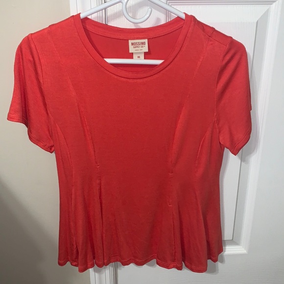 Mossimo flowy orange/red top - Picture 1 of 3